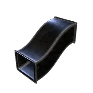 airduct transition double (polyhaven-modern)