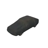 Covered Car 3D model