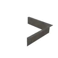 Factory Facade Base Standard Corner Large 2 3D model