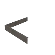 Factory Facade Dado Standard Corner Large 3D model