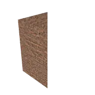 Factory Facade Wall Standard Corner Small 3D model