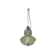 hanging industrial lamp (polyhaven-modern)