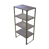 Metal Rack Worn 3D model