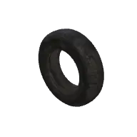 Old Tyre 3D model