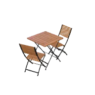 Outdoor Table Set 3D model