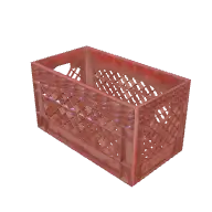 Plastic Crate 3 3D model