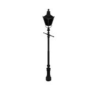 street lamp (polyhaven-modern)
