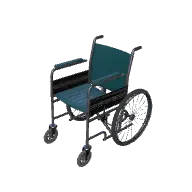 Wheelchair 3D model