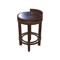 bar stool (polyhaven-props)