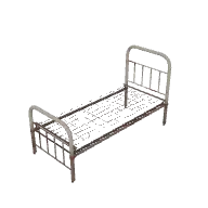 bed frame old (polyhaven-props)
