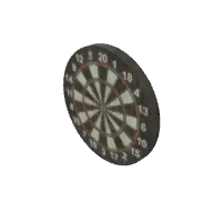 Dartboard 3D model