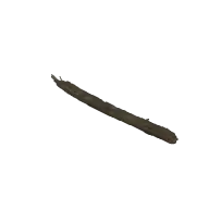 Fallen Log 3D model