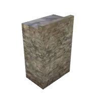 Fort Wall Walkway End 3D model