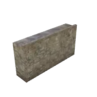 Fort Wall Walkway Straight 2 3D model