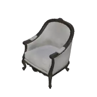 gothic armchair (polyhaven-props)