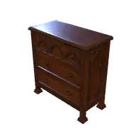gothic commode (polyhaven-props)