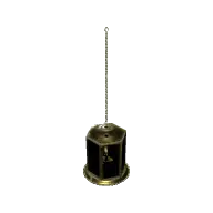 hanging lantern brass (polyhaven-props)
