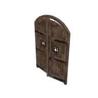 Large Castle Door 3D model