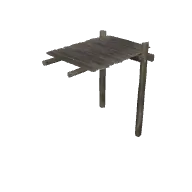 pier section (polyhaven-props)