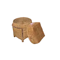Wicker Basket 2 3D model