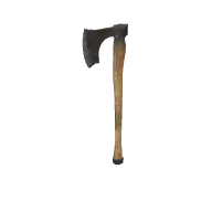 Wooden Axe 3D model