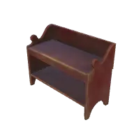 Wooden Bench 3D model