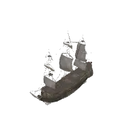 Wooden Boat 3D model