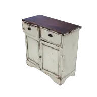 Wooden Cabinet Painted 3D model
