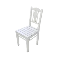 Wooden Chair Painted 3D model
