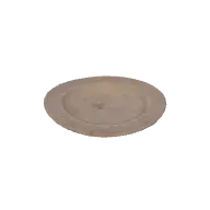 Wooden Plate 3D model