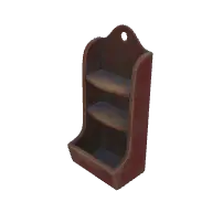 Wooden Shelves 3D model