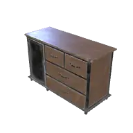 Wooden Table 3 3D model