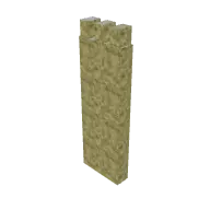 Castle Wall Battlement 3D model