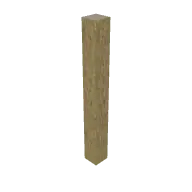 Timber Post 3D model