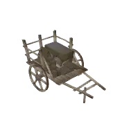 Medieval Cart 3D model