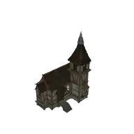 Medieval House Tower 3D model