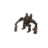 Steampunk Robot 3D model